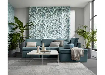 tapet floral bleu erismann elle decoration 1020218