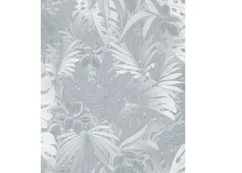 tapet floral cu efect metalic marburg botanica 33301