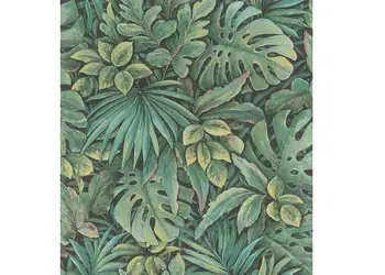 tapet floral decor frunze verzi marburg botanica 33304