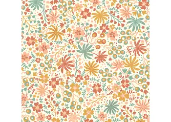 tapet floral multicolor rasch 460124