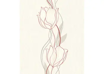 tapet floral visiniu rasch