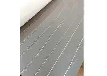 tapet gri cu linii argintii in relief marburg 63411