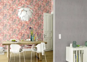 tapet floral roz pal home decor 408331