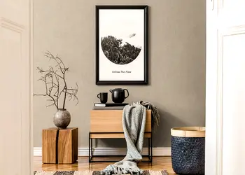 tapet imitatie decorativa greige