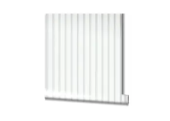 tapet imitatie riflaje albe