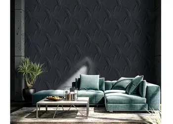 tapet modern gri inchis