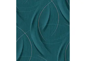 tapet modern albastru cu model geometric