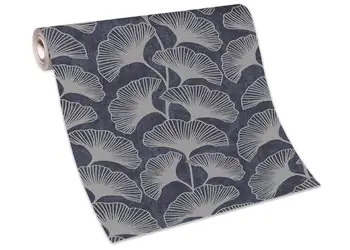 tapet modern gri inchis carat 1006437