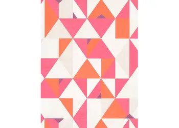 tapet modern erismann triunghiuri roz novara