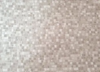 tapet mozaic bej reflets l78407