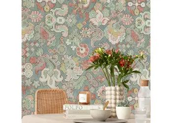 fototapet fleurs d ocean