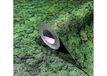 tapet imitatie muschi verde inchis