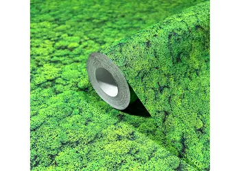 tapet imitatie muschi verde deschis