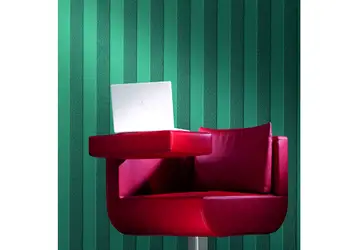 tapet vinil vopsibil alb cu dungi late marburg patent decor 9436