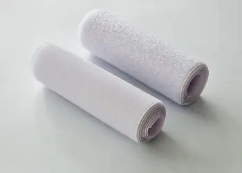 velcro alb fara adeziv 1