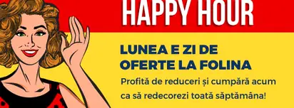Ofertă produse Happy hour