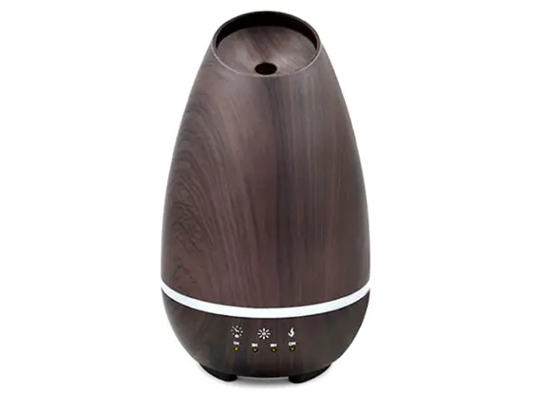 APARAT AROMATERAPIE WOOD cu leduri colorate