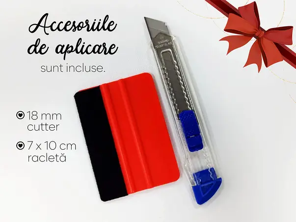 Accesorii aplicare incluse folie geam folina 1