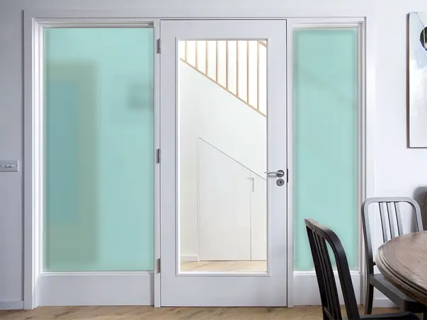 Aquamarine Green 37 autocolant sablat color 1