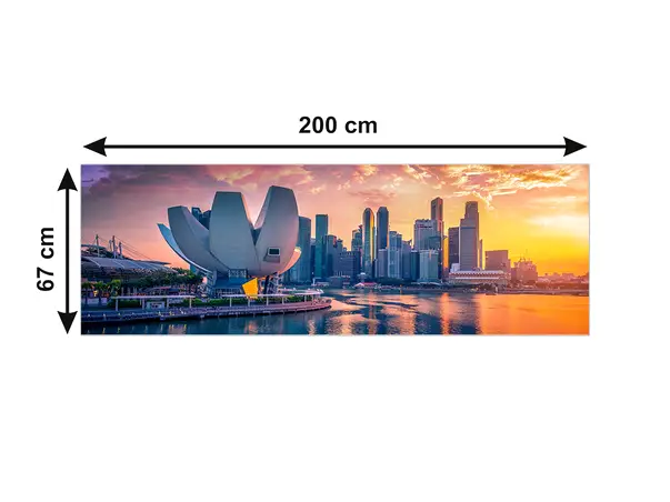 Autocolant bucatarie golful Marina Singapore 6