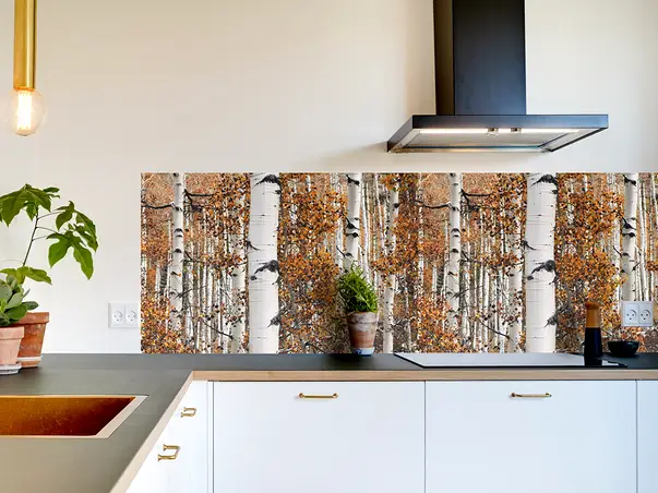 Autocolant bucatarie model emotie de toamna 1