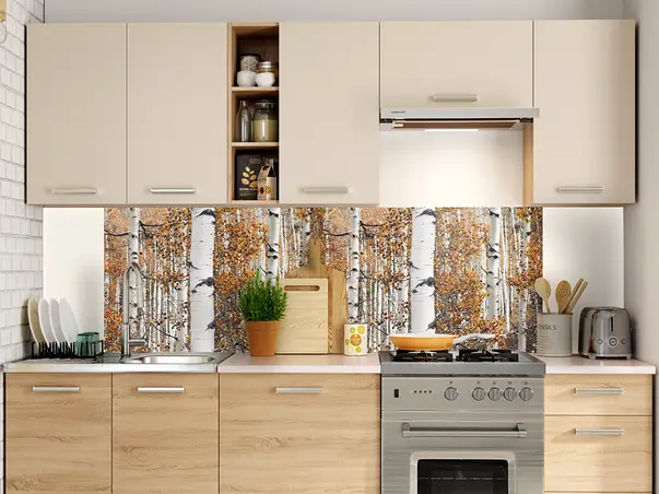 Autocolant bucatarie model emotie de toamna 2