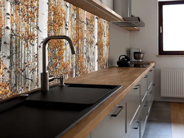 Autocolant bucatarie model emotie de toamna 3