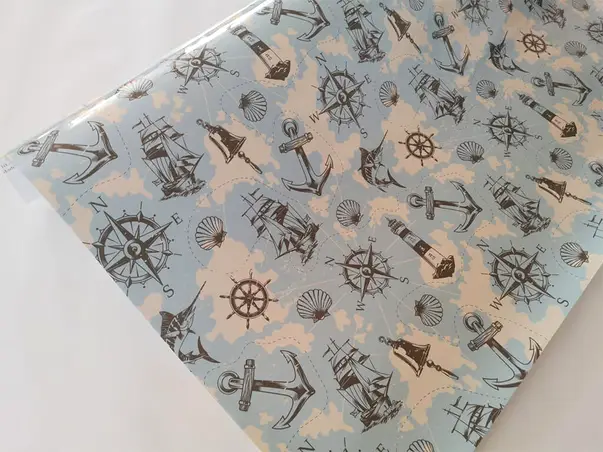 Autocolant folina model marin lucios 5