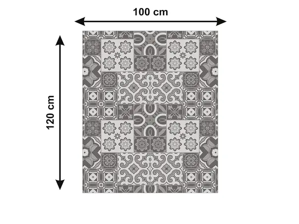 Autocolant gresie podele model nuante gri x 5
