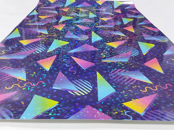 Autocolant holografic curcubeu HOL05 3