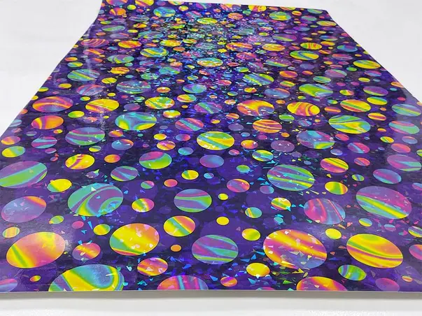 Autocolant holografic curcubeu HOL07 3