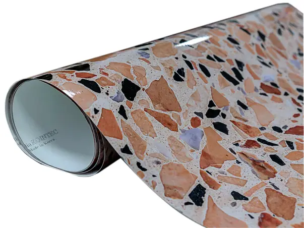 Autocolant imitatie marmura pentru bucatarie model VLD05 2