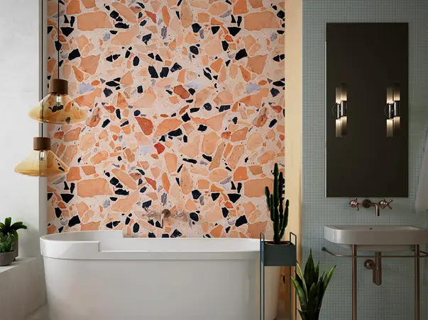 Autocolant imitatie marmura pentru bucatarie model VLD05 4