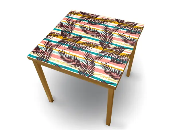 Autocolant masa model frunze retro 1