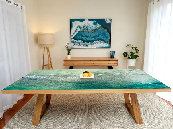 Autocolant masa model valuri 100cm latime 4