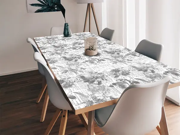 Autocolant masa model ziare cu flori v3 2