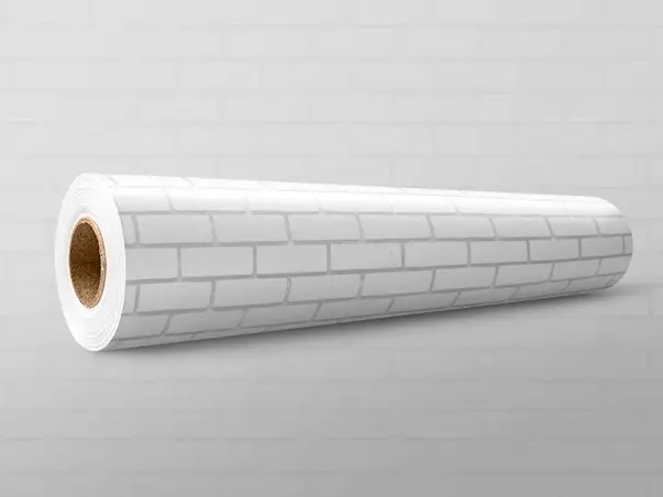 Autocolant model caramida alba 1