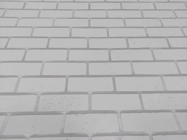 Autocolant model caramida alba 6