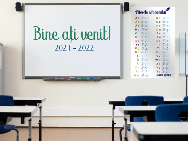 Autocolant perete Literele alfabetului folina 1