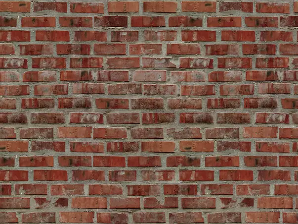 Autocolant perete imitatie caramida maro 1