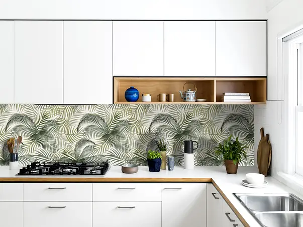 Autocolant perete marmura tropicala 2