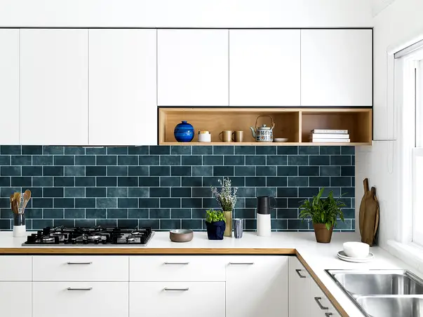 Autocolant perete model caramida verde normandia 4