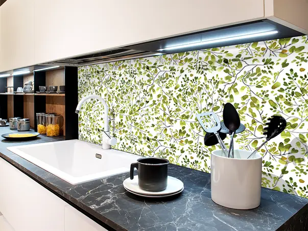 Autocolant perete model plante lime 4