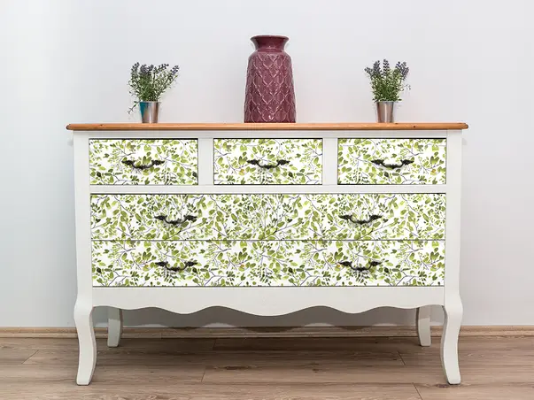 Autocolant perete model plante lime 5