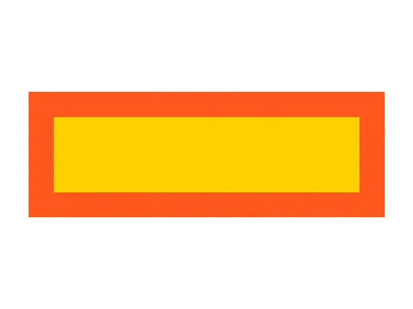 Autocolant reflectorizant pentru camioane remorci semnalizare avertizare simulare 1