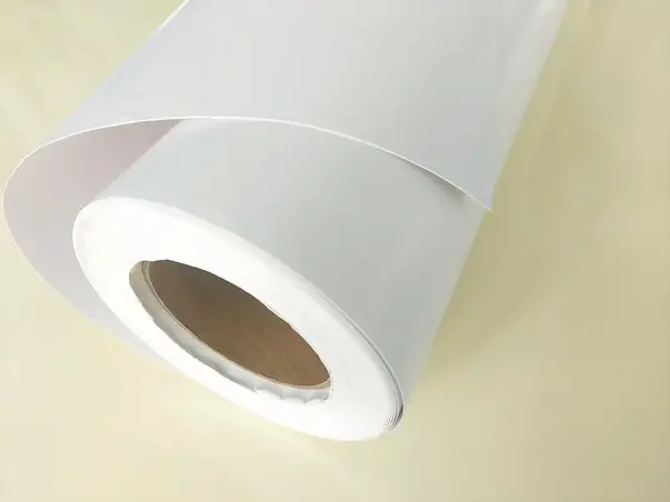 Autocolant repozitionabil alb mat simulare 2