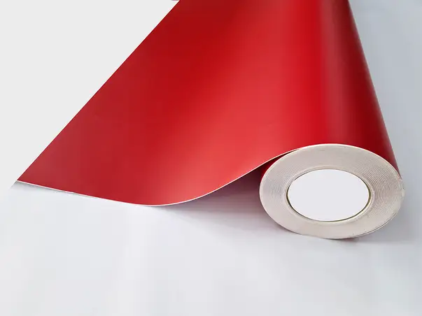 Autocolant rosu mat C114 11465k 1