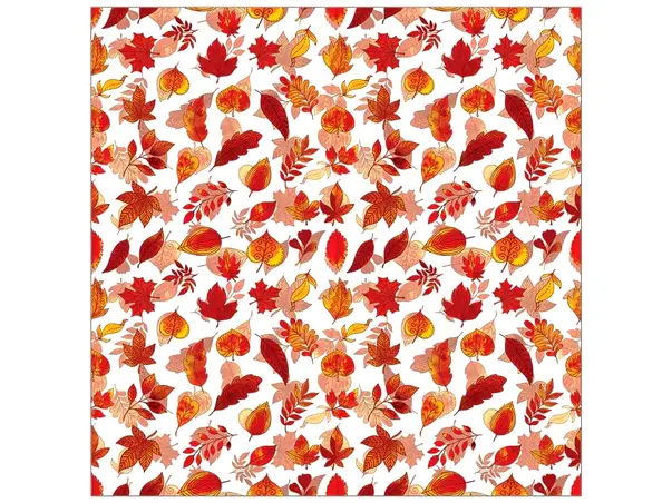 Autocolant sablare frunze rosii prezentare 3