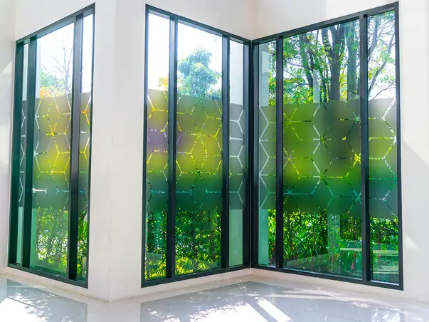 Autocolant sablare model geometric diamond x5