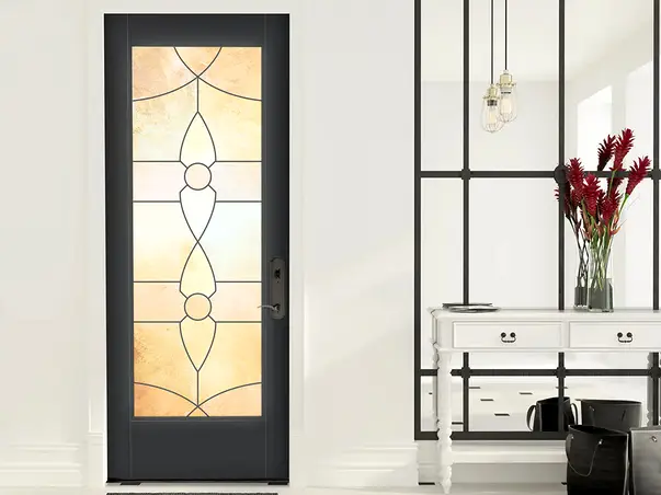 Autocolant sablat model mozaic auriu v3